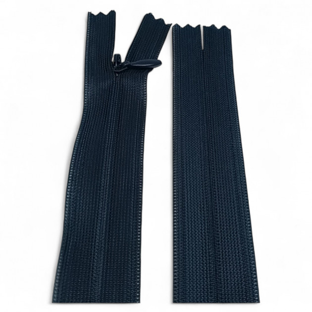 22 cm Closed End (Bottom) Hidden Tulle Zipper ZPHSN0022TUL
