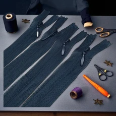 22 cm Closed End (Bottom) Hidden Tulle Zipper ZPHSN0022TUL