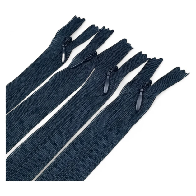 22 cm Closed End (Bottom) Hidden Tulle Zipper ZPHSN0022TUL