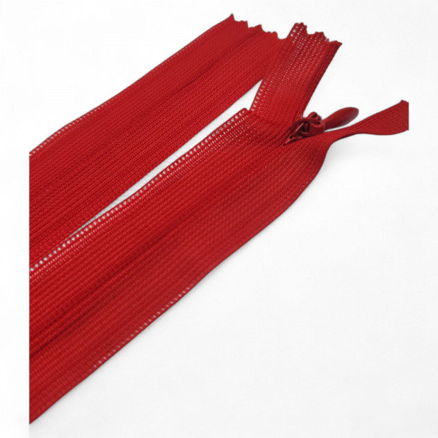 25 cm Closed End (Bottom) Hidden Tulle Zipper ZPHSN0025TUL