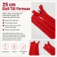 25 cm / 9.84 in Closed End Invisible Tulle Zipper for Dresses and Skirts