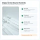 28 cm T6 kemik sweat fermuarı açık uçlu separé, çocuk montu ve kısa hırka gibi hafif dış giyim ürünlerinde kullanılan