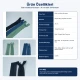 35 cm / 13.78 in Closed End Invisible Tulle Zipper for Dresses and Skirts