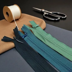 40 cm Closed End (Bottom) Hidden Tulle Zipper ZPHSN0040TUL