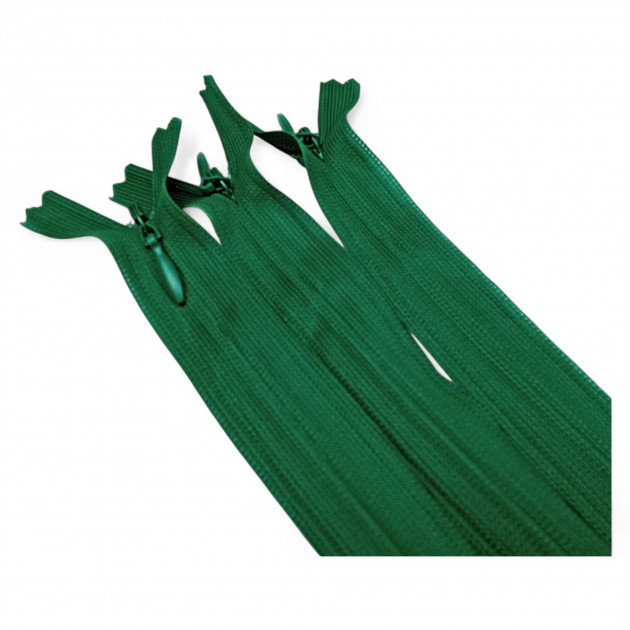 40 cm Closed End (Bottom) Hidden Tulle Zipper  ZPHSN0040TUL