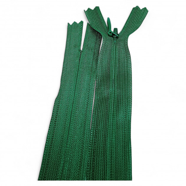 40 cm Closed End (Bottom) Hidden Tulle Zipper  ZPHSN0040TUL