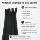 45 cm / 17.72 in N5 / #5 Nylon Coil Jacket Zipper – Open End for jackets and outdoor wear