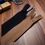 50 cm Kapalı Uçlu (Dipli) Gizli Tül Fermuar ZPHSN0050TUL