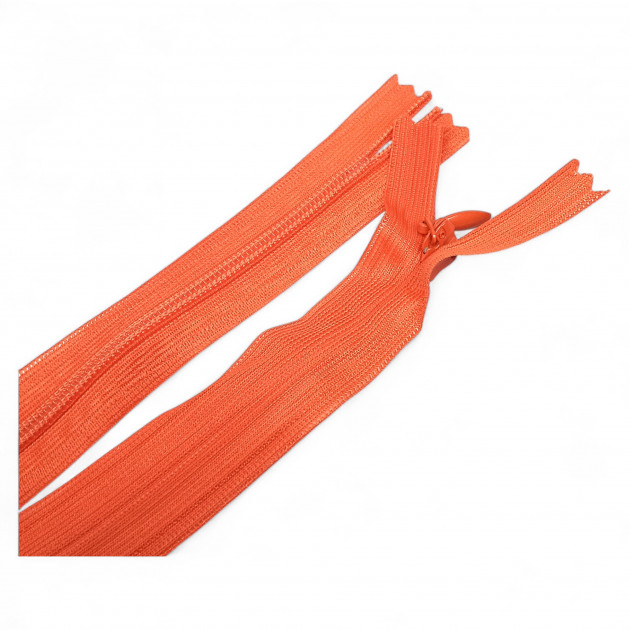 60 cm Closed End (Bottom) Hidden Tulle Zipper  ZPHSN0060TUL