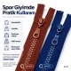 70 cm #6 Nylon Coil Sweatshirt Zipper Open End