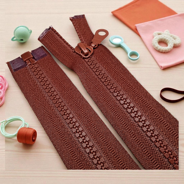 71 cm  - 27.95" #6 Nylon Sweatshirt Zipper – Open End (Separate) ZPHSN0071T6