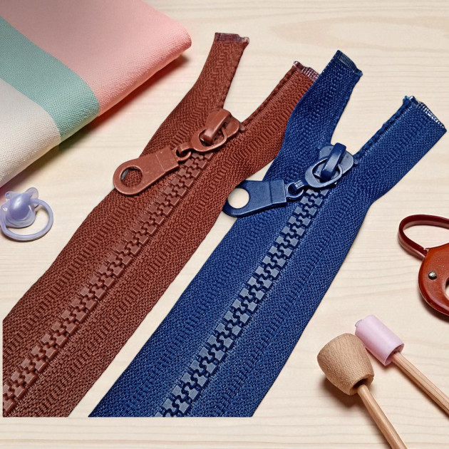 71 cm  - 27.95" #6 Nylon Sweatshirt Zipper – Open End (Separate) ZPHSN0071T6