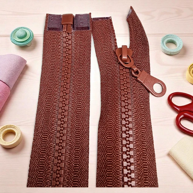 71 cm T6 Naylon  Sweat Fermuarı – Açık Uçlu (Separe) ZPHSN0071T6