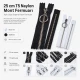 25 cm / 9.84 in N3 / #3 Nylon Coil Jacket Zipper – Open End for jackets and coats