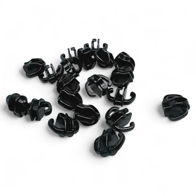 Çift Elcikli Tip 10 Naylon Fermuar Kursörü Çadır Fermuarı Kursörü IN002N10C