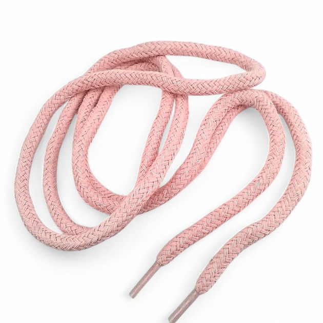Braided Cord 130 cm - 1,42 yd Cotton Pink PROMO PROMOYKRD00PPink