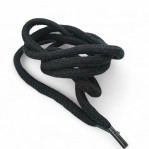 130 cm - 1,42 yd Braided Cord Cotton Black Tres Cord 100 Pcs YKRD00PBlack