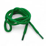 130 cm - 1,42 yd Braided Cord Cotton Dark Green Tres Cord 100 Pcs YKRD00PDGreen