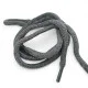 130 cm - 1,42 yd Braided Cord Cotton Dark Grey Tres Cord 100 Pcs YKRD00PDGrey