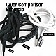130 cm - 1,42 yd Braided Cord Cotton Grey Melange Tres Cord 100 Pcs YKRD00PGMelanj