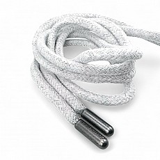 130 cm - 1,42 yd Braided Cord Cotton Grey Melange Tres Cord 100 Pcs YKRD00PGMelanj