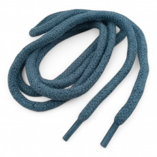 Braided Cord Cotton 130 cm - 1,42 yd - Rounded Cord 100 Pcs Petrol Blue YKRD00PMAVI