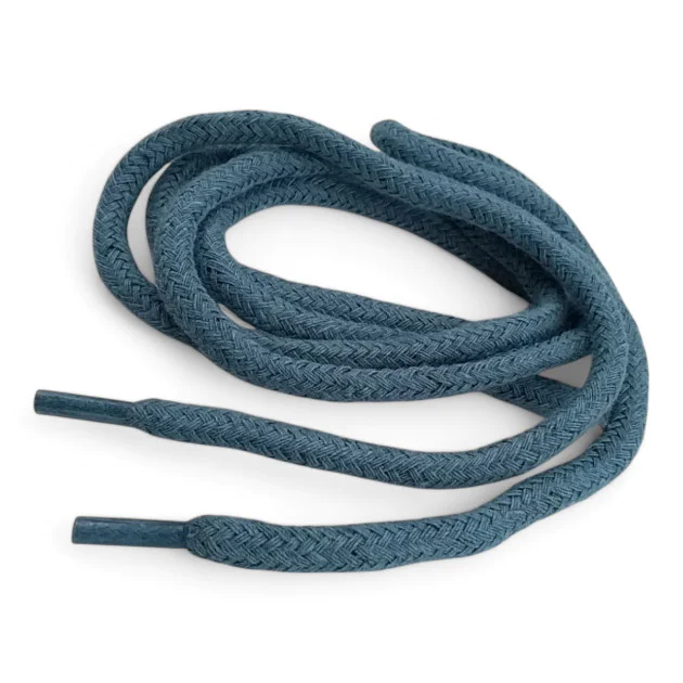 Braided Cord Cotton - Rounded Cord 100 Pcs Petrol Blue YKRD00PMAVI