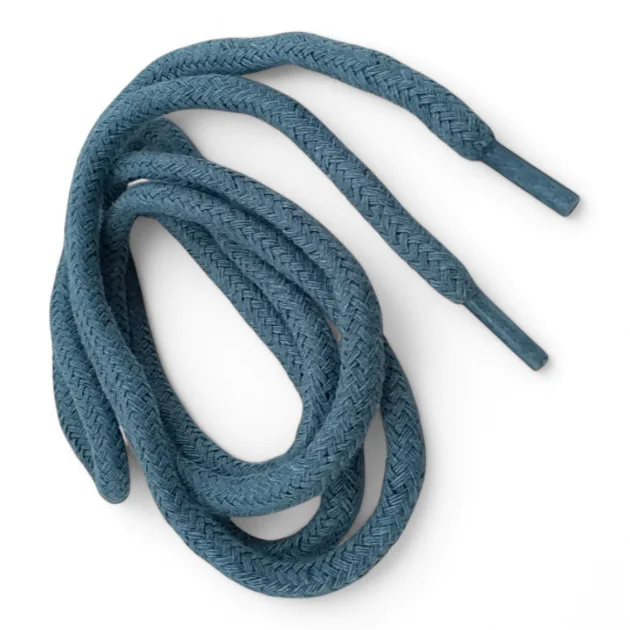 Braided Cord Cotton - Rounded Cord 100 Pcs Petrol Blue YKRD00PMAVI