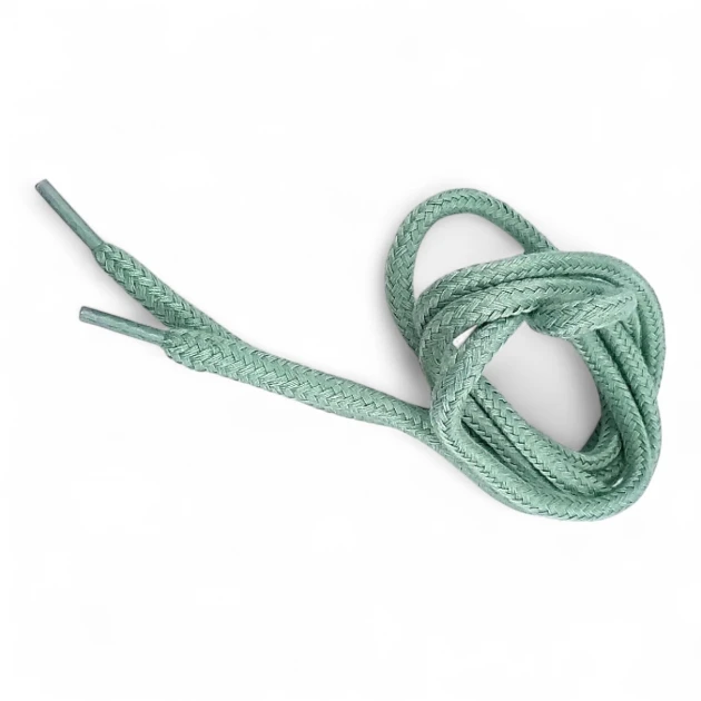 Tres Kordon Yuvarlak Kordon 130 cm Pamuk Mind Yeşili 100 Ad YKRD00PMGreen