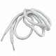 130 cm - 1,42 yd Braided Cord Cotton Optic White Tres Cord 100 Pcs YKRD00PAbej