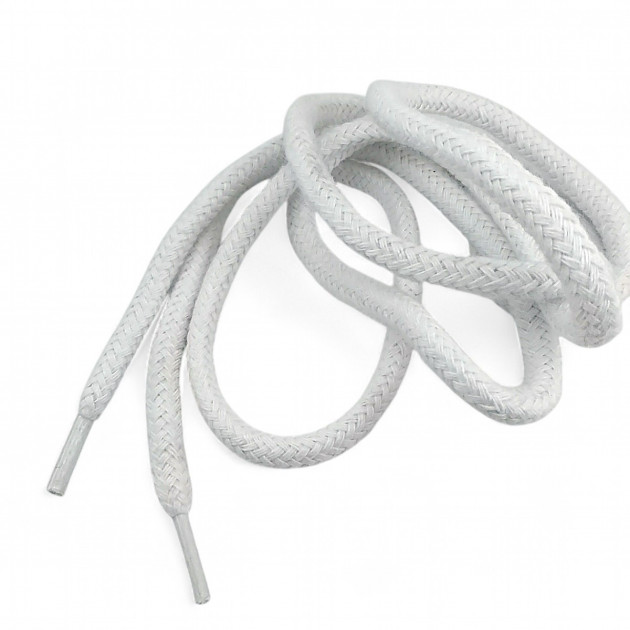 Tres Kordon  Yuvarlak Kordon 130 cm Pamuk Optik Beyaz 100 Ad YKRD00POB