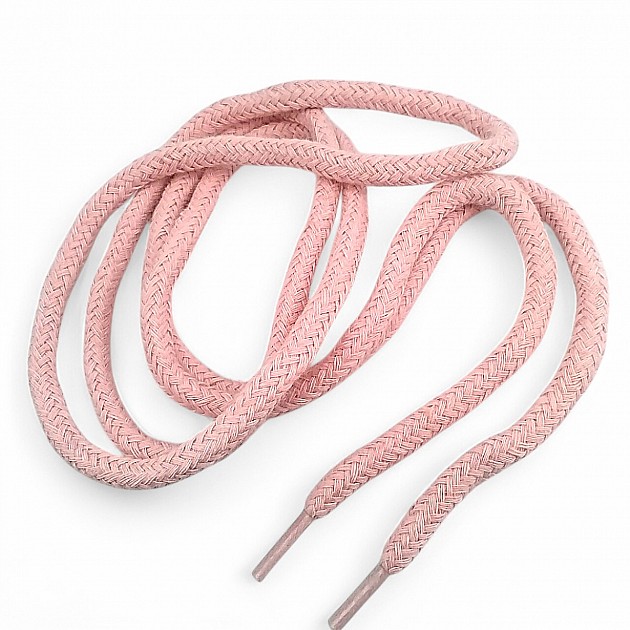 Pink Braided Cord Cotton Round Cord 100 Pcs YKRD00PPINK