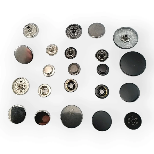 Zamak Çıt Çıt Deluxe Serisi 501 Mont Çıtçıt Düğme İtalyan Stil DLX00501Z