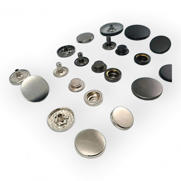 Coat Snap Button Zamak Snap Deluxe Series 501 Italian Style DLX00501Z Coat Snap Button Zamak Snap Deluxe Series 501 Italian Style DLX00501Z