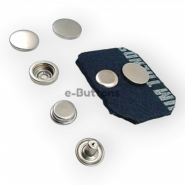 Coat Snap Fasteners Stainless Italian Style Deluxe Series 503 DLX00503P