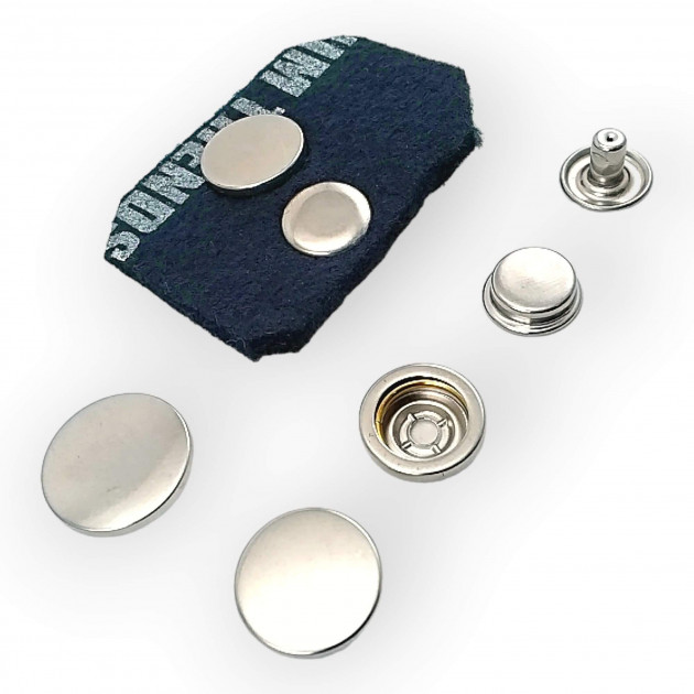 Coat Snap Fasteners Stainless Italian Style Deluxe Series 503 DLX00503P Coat Snap Fasteners Stainless Italian Style Deluxe Series 503 DLX00503P