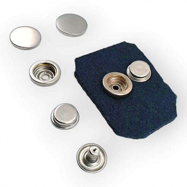 Coat Snap Fasteners Stainless Italian Style Deluxe Series 503 DLX00503P Coat Snap Fasteners Stainless Italian Style Deluxe Series 503 DLX00503P