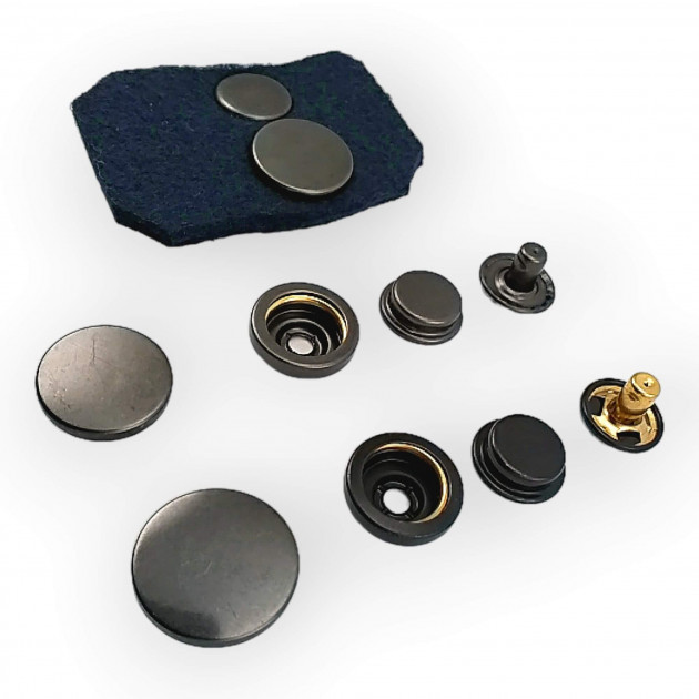 Coat Snap Fasteners Stainless Italian Style Deluxe Series 503 DLX00503P Coat Snap Fasteners Stainless Italian Style Deluxe Series 503 DLX00503P