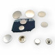 Coat Snap Fasteners Deluxe Series 503 Italian Style Zamak Snap DLX00503Z Coat Snap Fasteners Deluxe Series 503 Italian Style Zamak Snap DLX00503Z