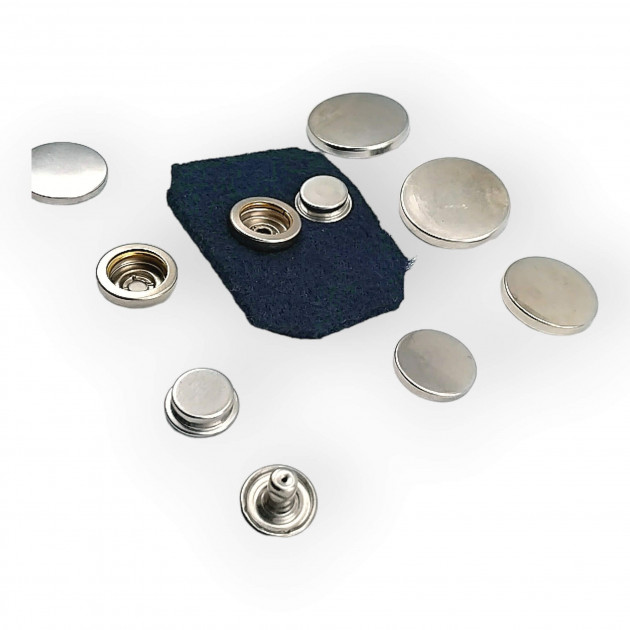 Coat Snap Fasteners Deluxe Series 503 Italian Style Zamak Snap DLX00503Z Coat Snap Fasteners Deluxe Series 503 Italian Style Zamak Snap DLX00503Z