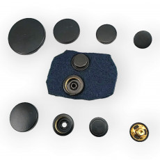 Coat Snap Fasteners Deluxe Series 503 Italian Style Zamak Snap DLX00503Z Coat Snap Fasteners Deluxe Series 503 Italian Style Zamak Snap DLX00503Z