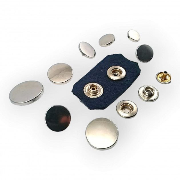 Coat Snap Fasteners Italian Style Zamak Snap Button Deluxe Series DLX00884Z Coat Snap Fasteners Italian Style Zamak Snap Button Deluxe Series DLX00884Z