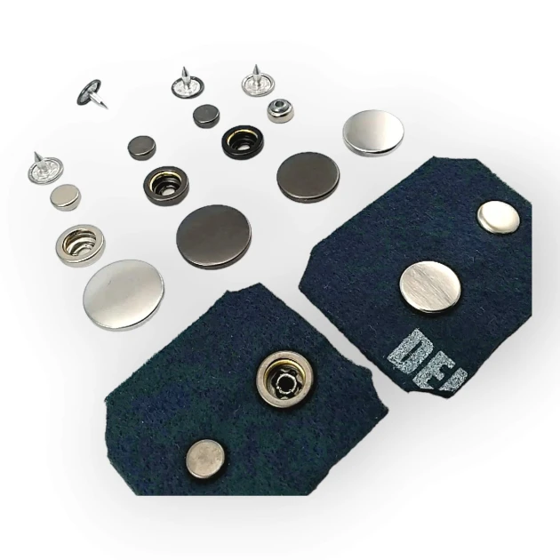 Stainless Italian Style Coat Snap Button Deluxe Series 501C DLXC00501P