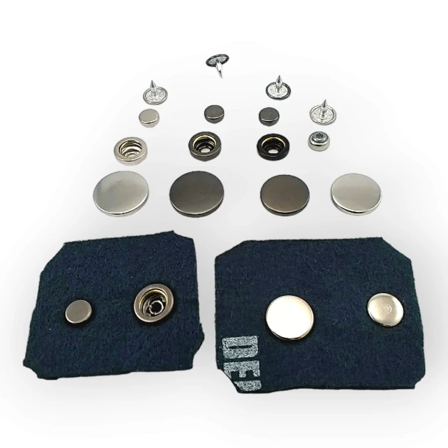 Stainless Italian Style Coat Snap Button Deluxe Series 501C DLXC00501P