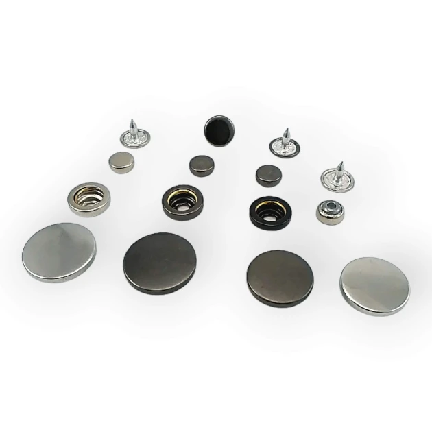 Stainless Italian Style Coat Snap Button Deluxe Series 501C DLXC00501P