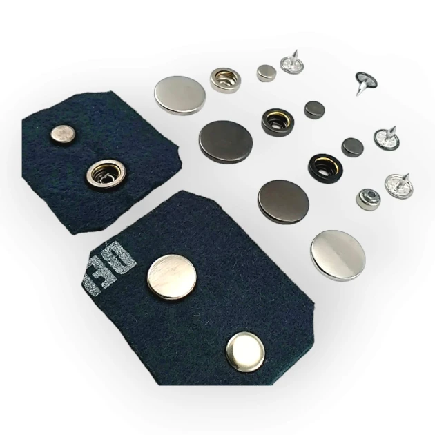 Stainless Italian Style Coat Snap Button Deluxe Series 501C DLXC00501P