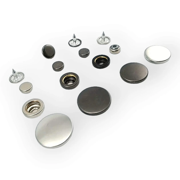 Stainless Italian Style Coat Snap Button Deluxe Series 501C DLXC00501P