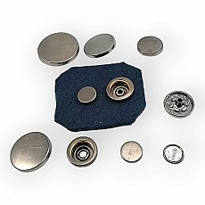 Coat Snap Fasteners Italian Style Zamak Snap Deluxe Series 503C DLXC00503Z