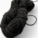 Black Round Braided Elastic 100 mt Bundle LYV000BLACK