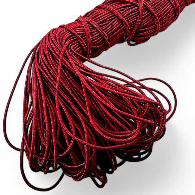 Bordo Yuvarlak Lastik - Tres Lastik 100 mt Bağ LYV000BORDO